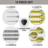Bolide 01 Swiss Point 90% Tungsten Steel Tip Darts by Target - view 6