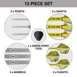 Bolide 03 Swiss Point 90% Tungsten Steel Tip Darts by Target - view 6