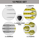 Bolide 05 Swiss Point 90% Tungsten Steel Tip Darts by Target - view 6