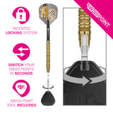 Target Bolide Envy 01 90% Tungsten SP Steel Tip Darts - view 3