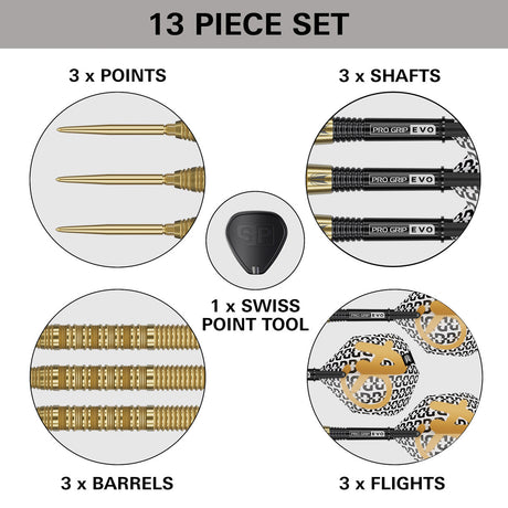 Target Bolide Envy 01 90% Tungsten SP Steel Tip Darts - view 4