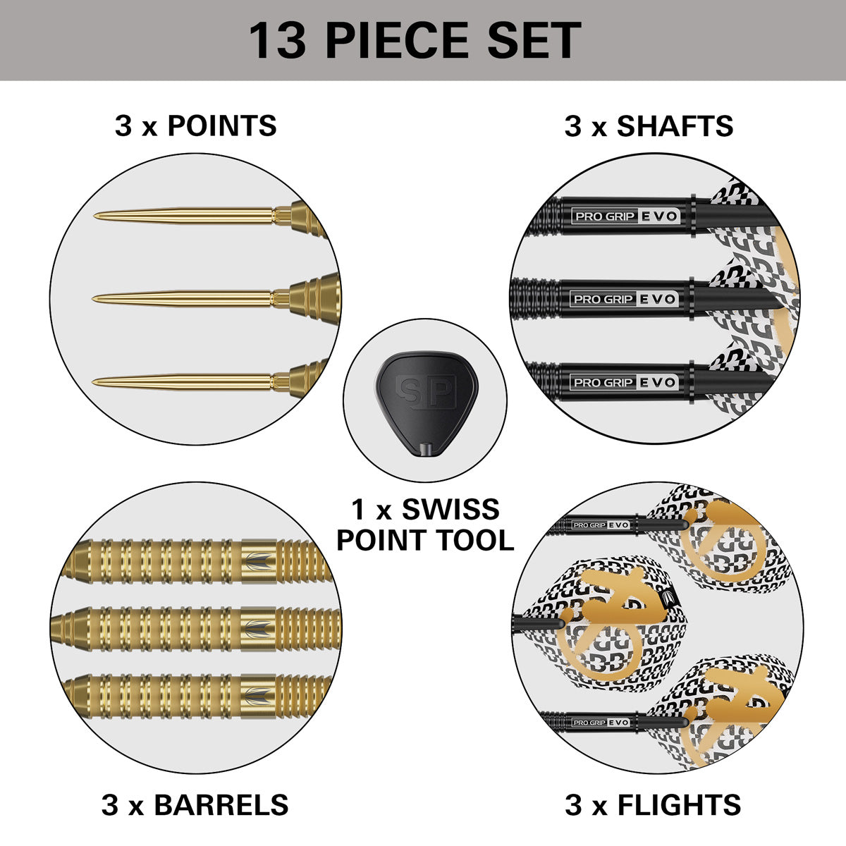 Target Bolide Envy 02 90% Tungsten SP Steel Tip Darts - view 4