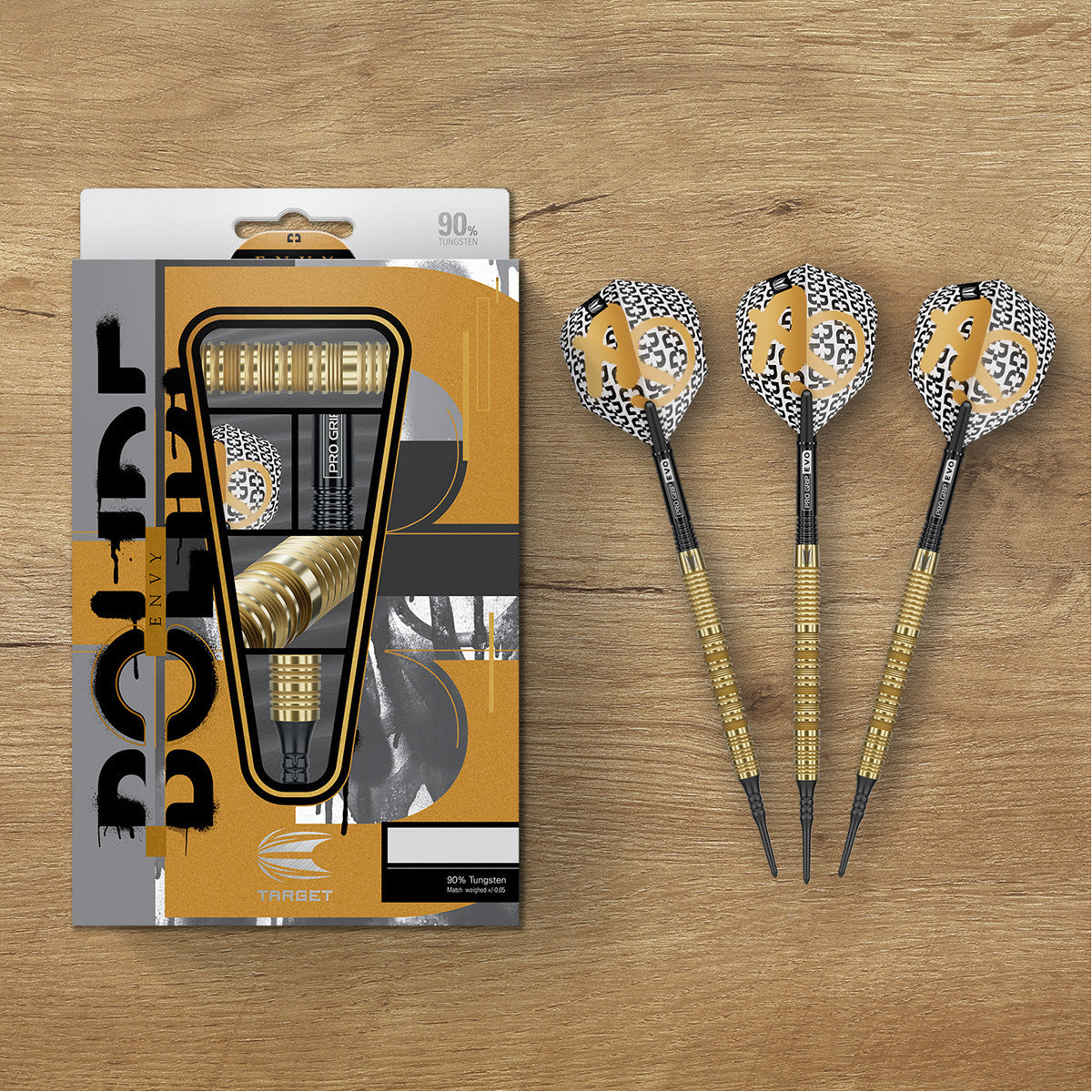 Target Bolide Envy 10 90% Tungsten Soft Tip Darts - view 5