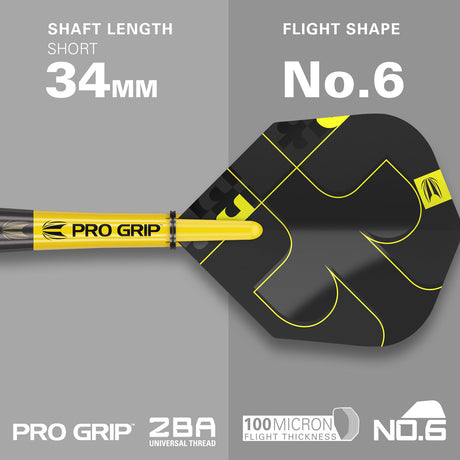 Bolide Void 01 90% Tungsten SP Steel Tip Darts by Target - view 4