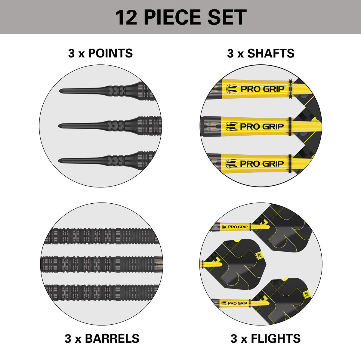 Bolide Void 10 90% Tungsten Soft Tip Darts by Target - view 6
