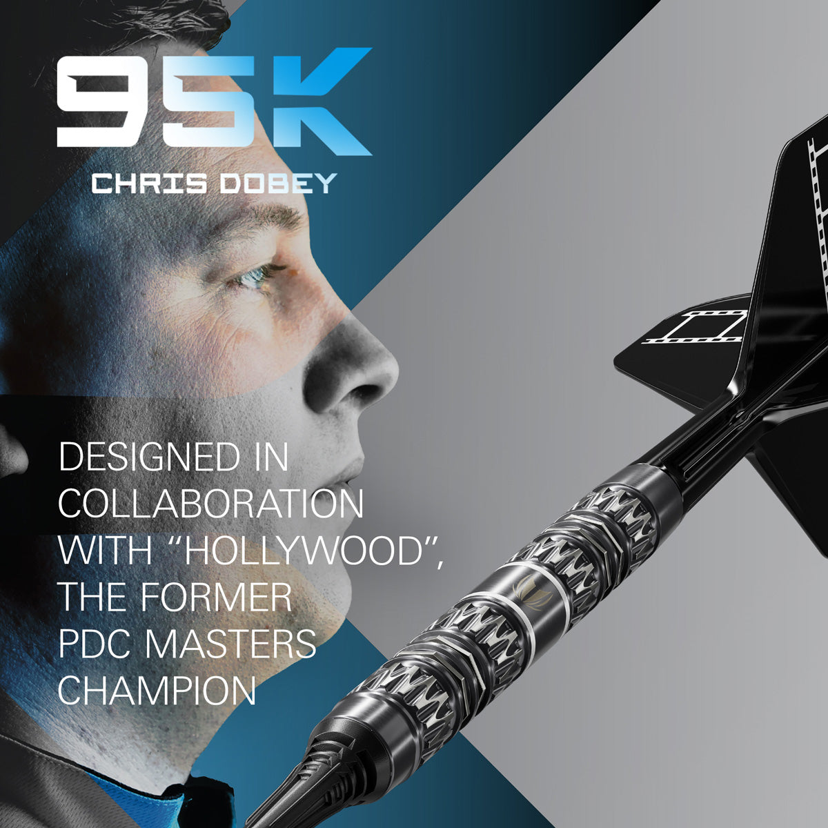 Target Chris Dobey 95K 95% Tungsten Soft Tip Darts - view 3
