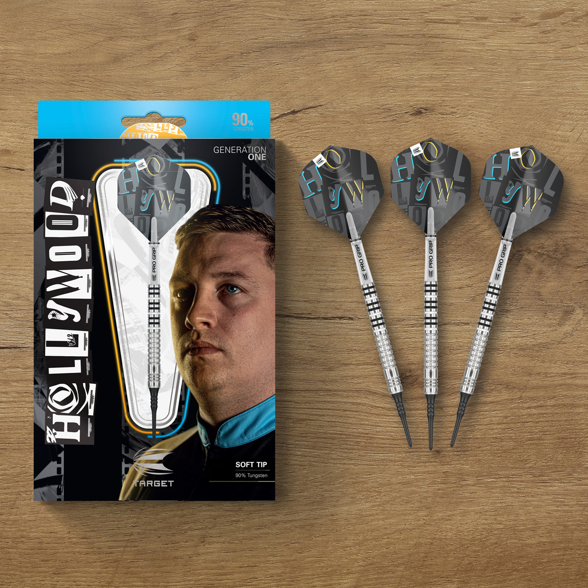 Chris Dobey G1 90% Tungsten Soft Tip Darts by Target - view 7