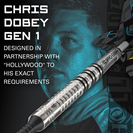 Chris Dobey G1 90% Tungsten Soft Tip Darts by Target - view 3