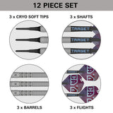 Target Cryo 11 90% Tungsten Soft Tip Darts - view 4