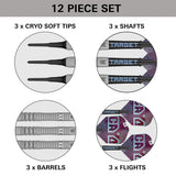 Target Cryo 13 90% Tungsten Soft Tip Darts - view 4