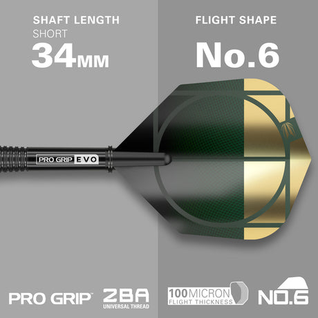 Cult Envy 01 90% Tungsten SP Steel Tip Darts by Target - view 4