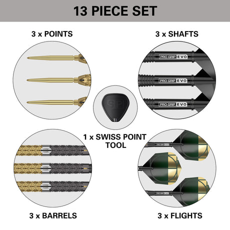 Cult Envy 03 90% Tungsten SP Steel Tip Darts by Target - view 6