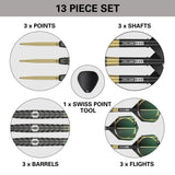 Cult SP01 90% Tungsten Swiss Point Steel Tip Darts by Target - view 6
