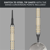 Target Dimitri Van den Bergh 95K 95% Tungsten Soft Tip Darts - view 5