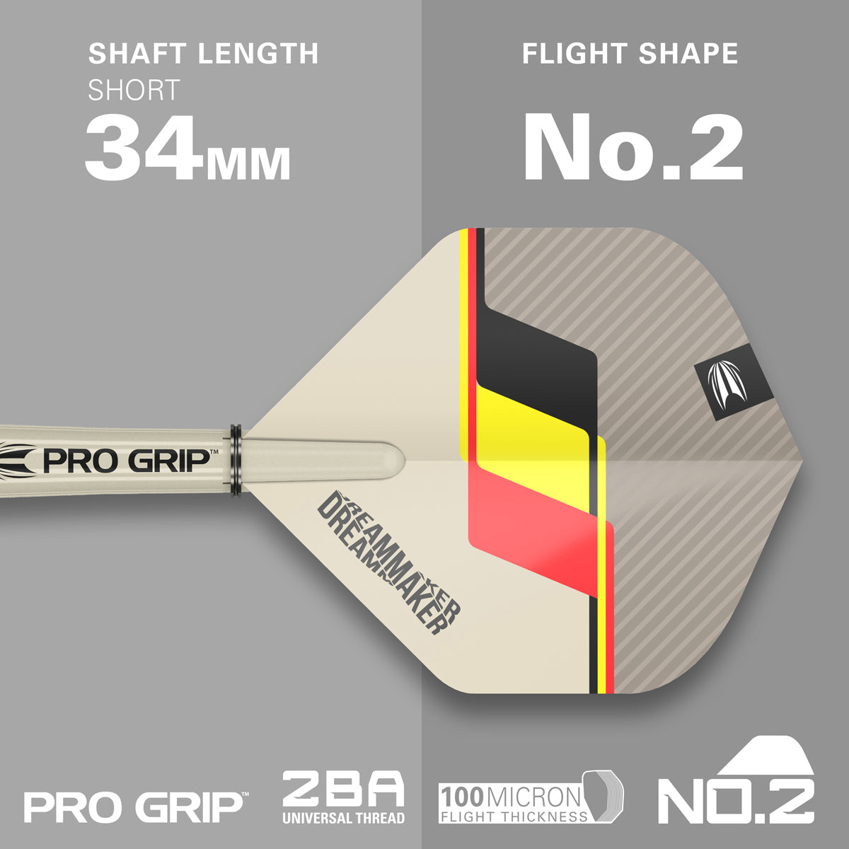 Dimitri van den Bergh G2 90% Tungsten Soft Tip Darts by Target - view 4