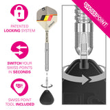 Dimitri van den Bergh G2 90% Tungsten SP Steel Tip Darts by Target - view 3