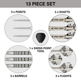 Exo 02 90% Tungsten SP Steel Tip Darts by Target - view 6