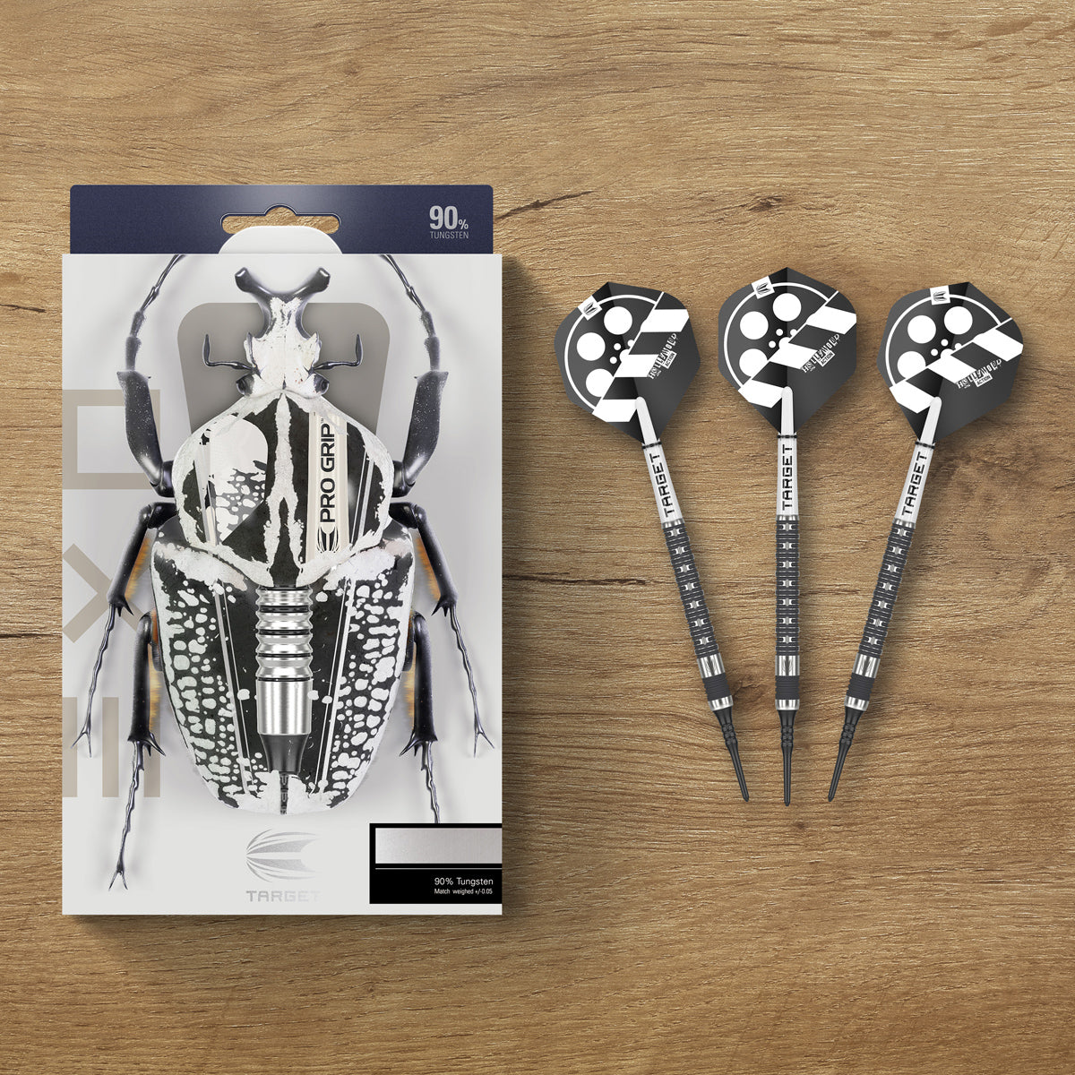 Exo 11 90% Tungsten Soft Tip Darts by Target - view 7
