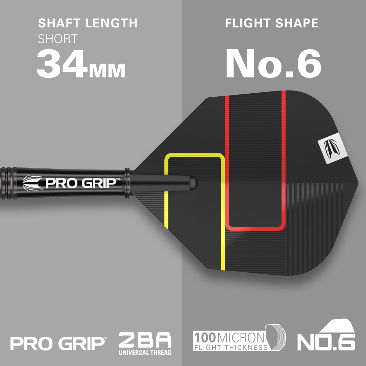 Gabriel Clemens Black 90% Tungsten Steel Tip Darts by Target - view 5