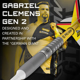 Gabriel Clemens G2 90% Tungsten Soft Tip Darts by Target - view 3