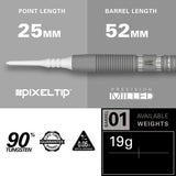 Gabriel Clemens G2 90% Tungsten Soft Tip Darts by Target - view 4