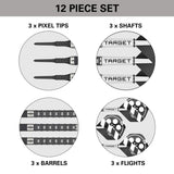 Hollywood Action 90% Tungsten Soft Tip Darts by Target - view 6