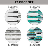 Target Hydro 12 90% Tungsten Soft Tip Darts - view 5