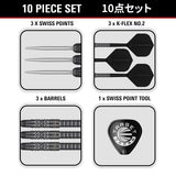 Target Japan Black Marque Creed Swiss Point 90% Tungsten Steel Tip Darts - view 7