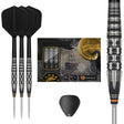 Target Japan Black Marque Dancing Duck G4 Swiss Point 90% Tungsten Steel Tip Darts