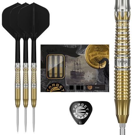 Target Japan Black Marque Enzo Swiss Point 90% Tungsten Steel Tip Darts