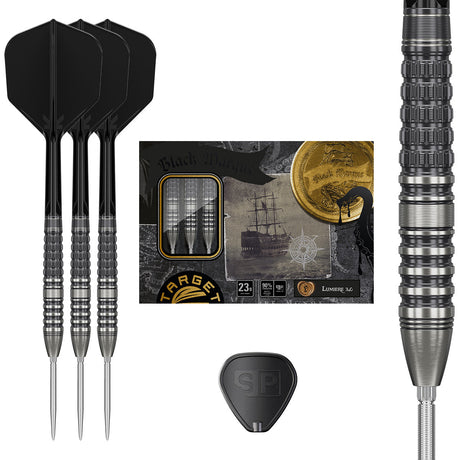 Target Japan Black Marque Lumiere G3 Swiss Point 90% Tungsten Steel Tip Darts
