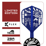 Target Japan Blue Limited Edition K-Flex Integrated Flights & Shafts No6 - view 3