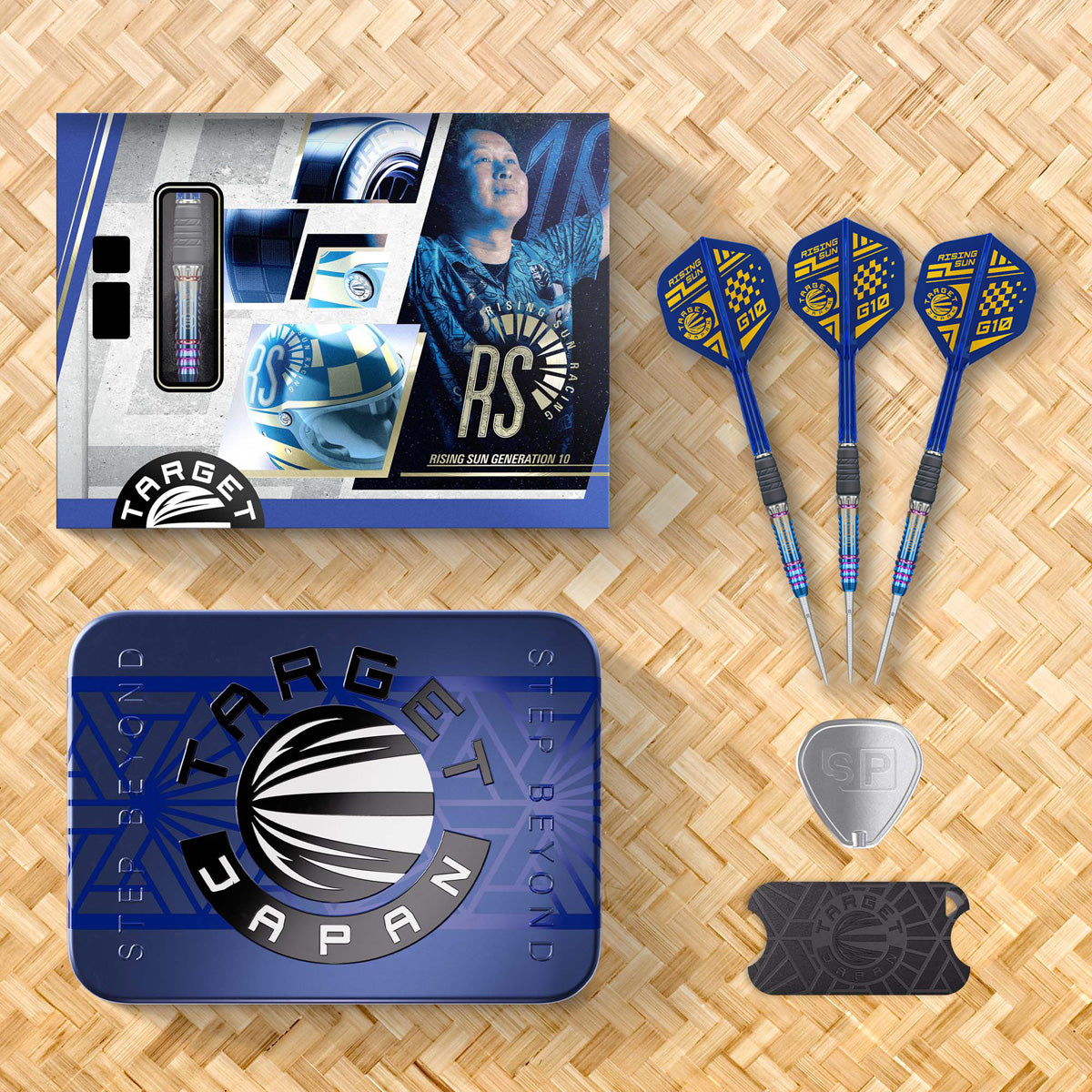 Target Japan Haruki Muramatsu Rising Sun G10 95% Tungsten SP Steel Tip Darts - view 8