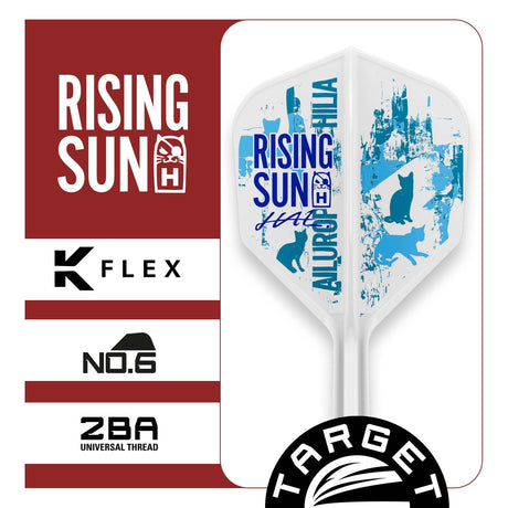 Target Japan Haruki Muramatsu Rising Sun K-Flex No6 Integrated Flights & Shafts - view 4