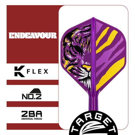 Target Japan Kasumi Sato Endeavour No2 K-Flex Integrated Flights & Shafts - view 5