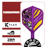 Target Japan Kasumi Sato Endeavour No6 K-Flex Integrated Flights & Shafts - view 5