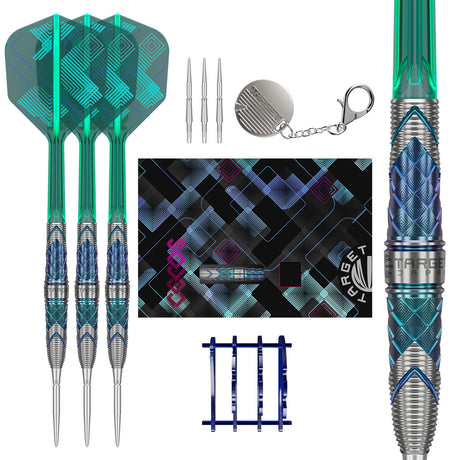 Target Japan Kaze Series Ceros 01 Swiss Point 90% Tungsten Steel Tip Darts