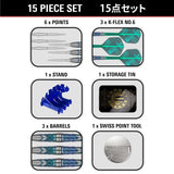 Target Japan Kaze Series Ceros 01 Swiss Point 90% Tungsten Steel Tip Darts - view 5
