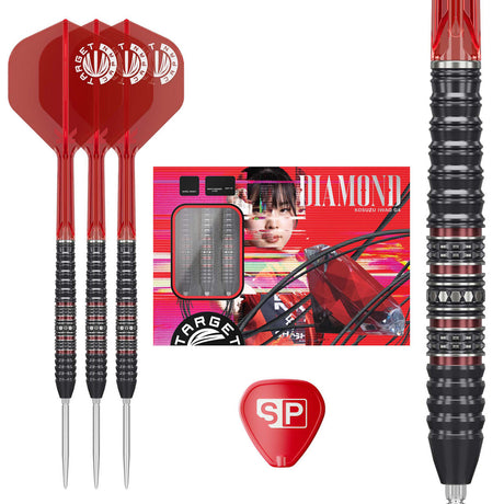 Target Japan Kosuzu Iwao Diamond G4  90% Tungsten Swiss Point Steel Tip Darts