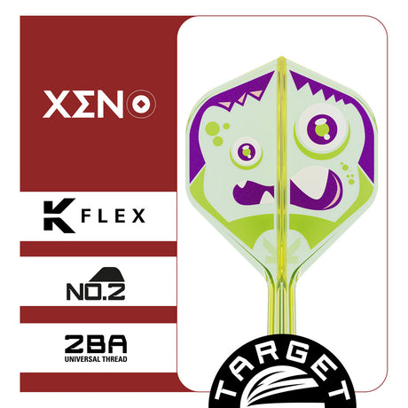 Target Japan Motomu Sakai Xeno No2 K-Flex Integrated Flights & Shafts - view 5