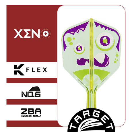 Target Japan Motomu Sakai Xeno No6 K-Flex Integrated Flights & Shafts - view 5