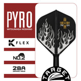 Target Japan Mitsumasa Hoshino Pyro G2 K-Flex Integrated Flights & Shafts No2