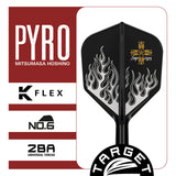 Target Japan Mitsumasa Hoshino Pyro G2 K-Flex Integrated Flights & Shafts No6