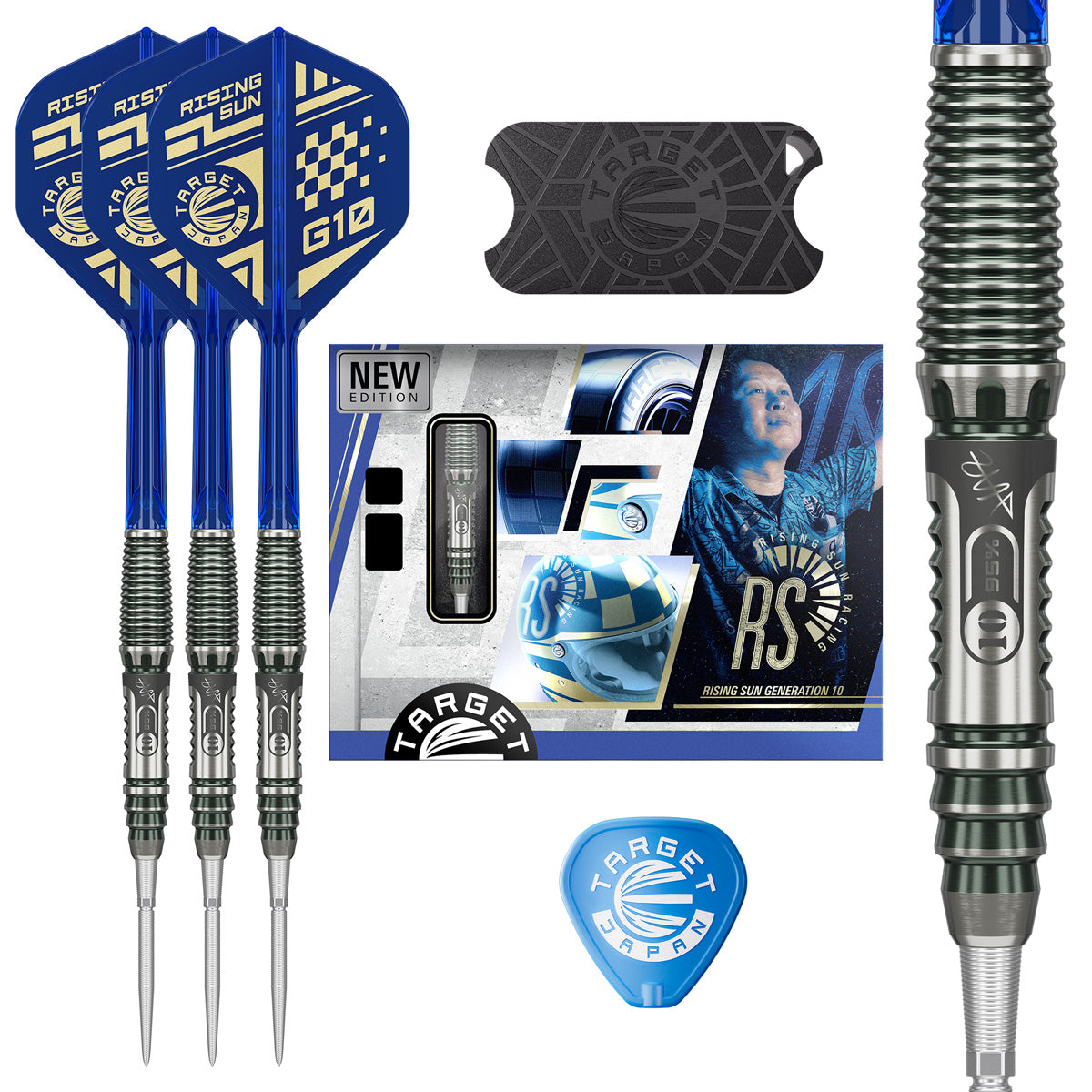 Target Japan Haruki Muramatsu Rising Sun G10.5 Swiss Point 95% Tungsten Steel Tip Darts