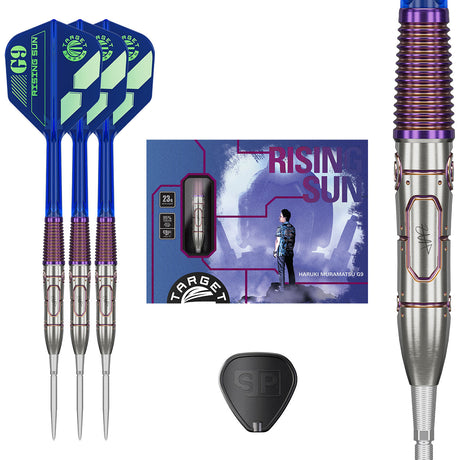Target Japan Rising Sun G9 Swiss Point 90% Tungsten Steel Tip Darts