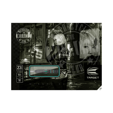 The Miracle Mikuru Suzuki G5 95% Tungsten SP Steel Tip Darts by Target Japan - view 5