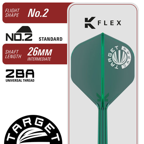 Target Japan Prime Series Ching Ho Tung Zenith G2.5 Swiss Point 90% Tungsten Steel Tip Darts - view 4