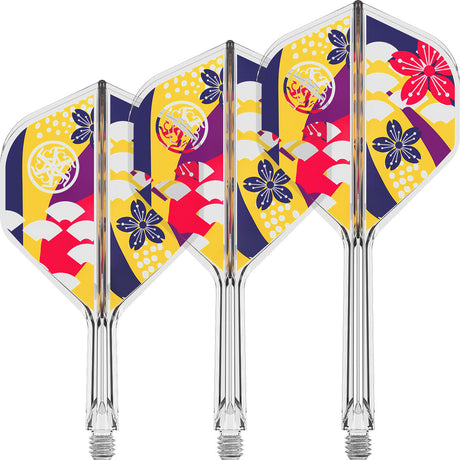 Target Japan Ching Ho Tung Zenith G2 K-Flex Integrated Flights & Shafts No2