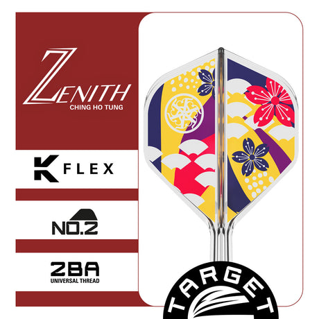Target Japan Ching Ho Tung Zenith G2 K-Flex Integrated Flights & Shafts No2 - view 4