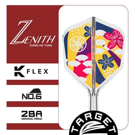 Target Japan Ching Ho Tung Zenith G2 K-Flex Integrated Flights & Shafts No6 - view 4